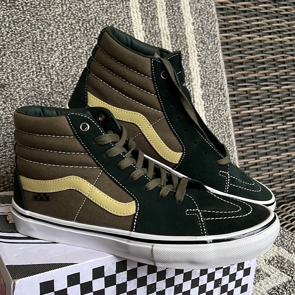 Vans Skate Sk8-Hi Scarab/Military WMNS